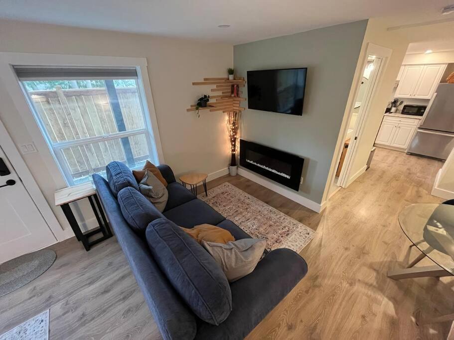 Modern Studio With Soft Tub And Mountain Views - Ratcliffe Guest Suite Duncan Zewnętrze zdjęcie